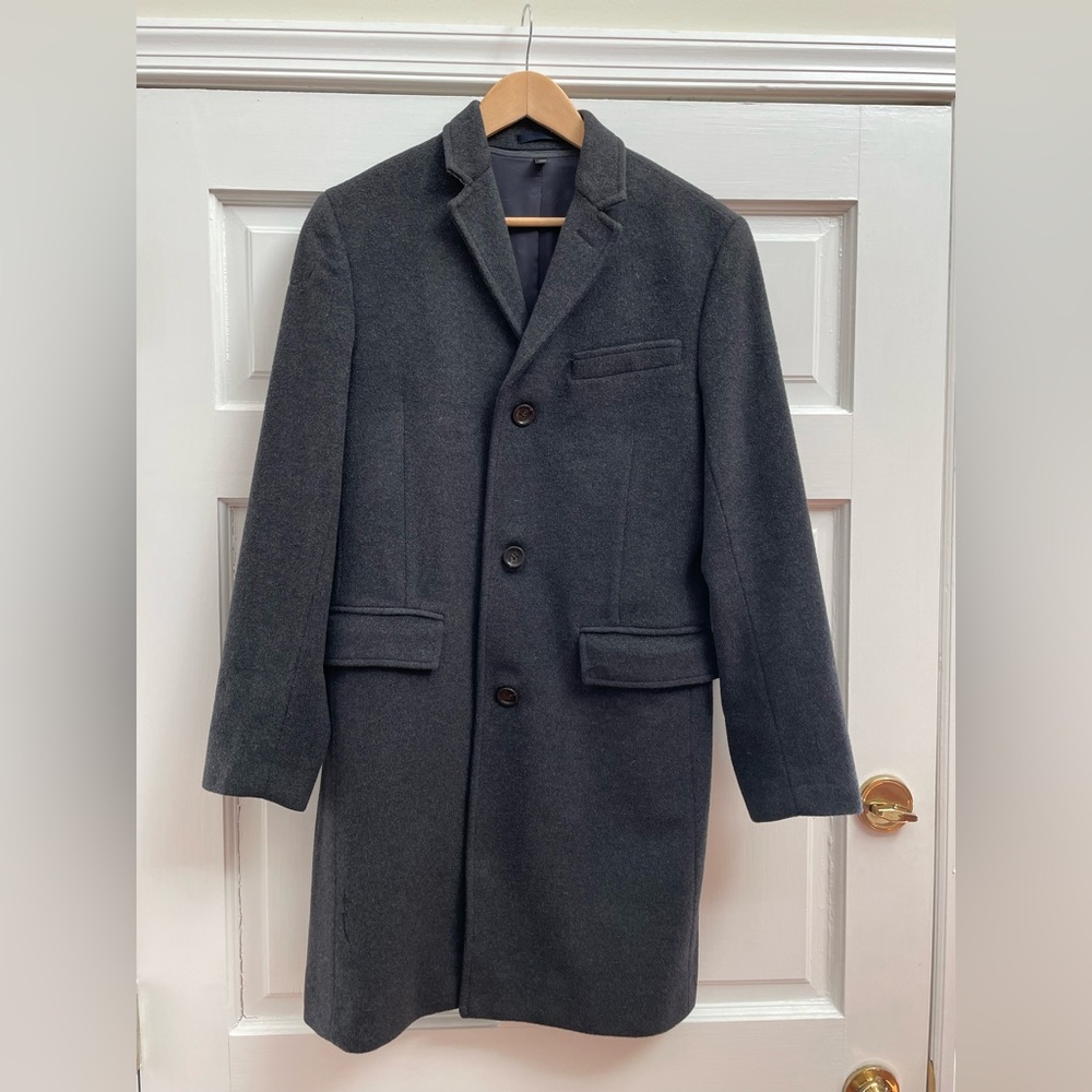 J. Crew Wool/Cashmere Ludlow Topcoat